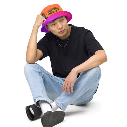 Hex Orange 0%APY/PulseChain Reversible bucket hat