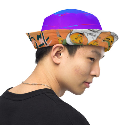 Hex Orange 0%APY/PulseChain Reversible bucket hat